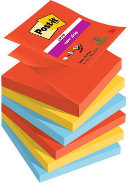 Memoblok post-it z-notes r330 super sticky play | 12 stuks