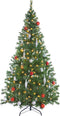 Casaria Kunstkerstboom - 140cm - 200 LED's - Groen