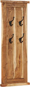 vidaXL - Kapstokken - 2 - st - 38x100 - cm - massief - acaciahout