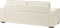 VUOKATTI - Slaapbank - Off-white - Bouclé