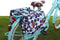 New Looxs Joli Midi Dubbele Fietstas - 22 liter - Dots blauw