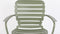 Zuiver Vondel Tuinstoel - Groen - Armleuning - 2 stuks