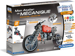 CLEMENTONI My Mechanics Workshop - Roadster & Dragster