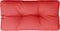 vidaXL - Palletkussen - 80x40x12 - cm - stof - rood