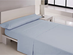 Set beddengoed Carla Rubini DENVER Blauw Bed van 135