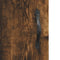 vidaXL - Hoge - kast - 69,5x31x115 - cm - bewerkt - hout - gerookt - eikenkleurig