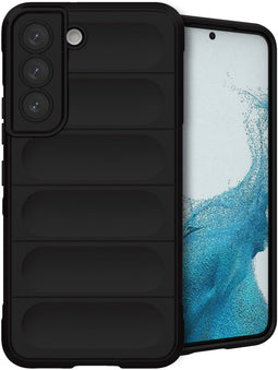 imoshion Hoesje - Geschikt voor Samsung Galaxy S22 - EasyGrip Backcover - Zwart