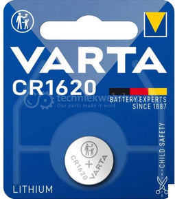 Varta CR 1620 - Knoopcel batterij - 60mAh - 16mm x 2mm