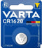 Varta CR 1620 - Knoopcel batterij - 60mAh - 16mm x 2mm