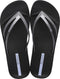 Ipanema Bossa Anatomic Soft Slippers Dames - Black/Silver - Maat 37