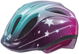 Ked Fietshelm Meggy II Trend S (46-51 cm) stars pink aqua glossy