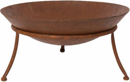 Vuurschaal Tully 47cm staal - roest