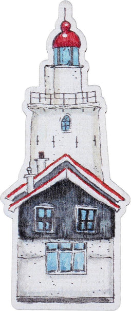 VUURTOREN PAARD VAN MARKEN HOUTEN MAGNEET - JOYIN