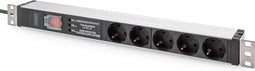 Digitus DN-95433 energiedistributie 5-voudig 1U
