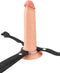 Pipedream - Fantasy X-Tensions - Strap-on met Holle Dildo - 18 cm - Lichte Beige