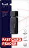 Trust NANGA - Geheugenkaartlezer - USB 3.2 - Zwart