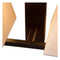Atmooz - Wandlamp Duomo - Industrieel - Woonkamer / Slaapkamer - Zwart en witte kap - Hoogte 21cm - Metaal
