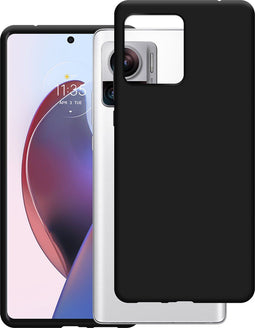 Cazy Motorola Edge 30 Ultra - Hoesje TPU - Flexibele Case - Zwart