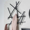 Spinder Design kapstok Matches XS - Zwart - 7 haken - Staal