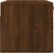 vidaXL - Wandkast - 80x36,5x35 - cm - bewerkt - hout - bruin - eikenkleur