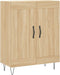 vidaXL - Dressoir - 69,5x34x90 - cm - bewerkt - hout - sonoma - eikenkleurig