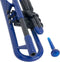 pTrumpet Kunststof Trompet Blauw