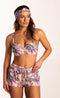 Beachlife Tropical Blush - Voorgevormde bikinitop met beugel - Multiway - Roze/Bloemenprint