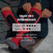 FALKE SK2 Stripes - Skisokken kinderen - Warm dik wol - Blauw (maat 35-38)