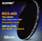 Glas Slanke ND2-400 Neutrale Dichtheid Fader Variabele Nd Filter Verstelbare 58Mm