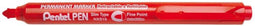 Viltstift pentel nxs15 1mm rood | 12 stuks