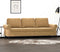 vidaXL - Driezitsbank - 180 - cm - fluweel - bruin