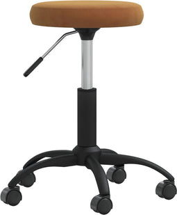vidaXL - Massagekruk - fluweel - bruin