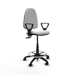 Piqueras y Crespo BFN01RN - Bureaustoel - Hoogteverstelbaar - Wit