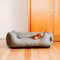 District 70 Classic Box Bed - Hondenmand - Duurzaam polyester - Cactus Green - L 100 x 70 cm