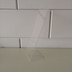 Klika - L-standaard acryl bxh 105x300mm. Staand - 40 stuks