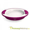Ornamin Warmhoudbord - 25,5 cm - Antislip - Rood