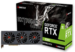 Biostar GeForce RTX3080 - Videokaart - 10GB GDDR6X - Ampere architectuur