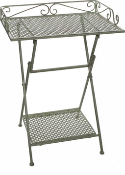 Mica Decorations Provence Plantentafel voor Buiten - L50,5 x B39 x H67 cm - Lichtgroen