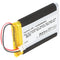 Tigerbox Tiger Media 1233 - Vervangende Li-polymer batterij - 3900mAh - 3.7V - 72x53x7.8mm