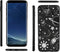 Hoesje Geschikt voor Samsung Galaxy S8 Hoesje Siliconen - Design Backcover siliconen - Zwart / Meerkleurig / Space