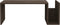 CaliCosy MEMO - Salontafel L86,8 cm - 100% melamine gecoate spaanplaat - Houtlook