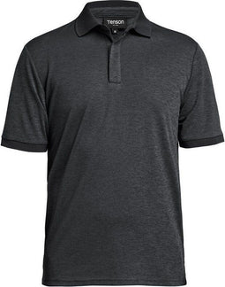 Tenson TXlite Melange Polo - Sneldrogend - Zwart - 3XL