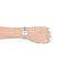 Emporio Armani AR1925 - Dameshorloge 32 mm - Kristallen wijzerplaat - Zilverkleurig