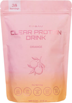 Cabau Protein Lemonade - Orange Lemonade - Eiwitrijk & Suikerarm - Licht & Verfrissend van smaak - 38 drankjes - Hét zomerdrankje van 2022