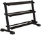 Inspire DBRHB - 3‑laags Dumbbellrek - Capaciteit 10-20 paar - Zwart