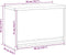 vidaXL - Wandgemonteerde - Gereedschapskast - met - Gasveerdeur - Rood, - 50x25x35 - cm