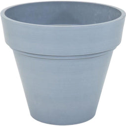 Pot - MEGA COLLECTIONS - Ecostone Plantenbak - Ø 35 cm - H 30 cm - Grijs