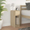 vidaXL - Nachtkastje - met - lade - 20x36x60 - cm - sonoma - eikenkleurig