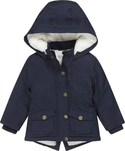 Dirkje U-LOVE - Meisjes Jas - Met capuchon - Donkerblauw