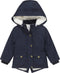 Dirkje U-LOVE - Meisjes Jas - Met capuchon - Donkerblauw